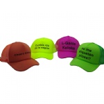 Neon color fluorescence trucker hat